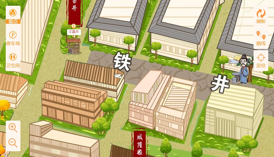 梨树智慧景区：手绘地图与语音导览的完美融合